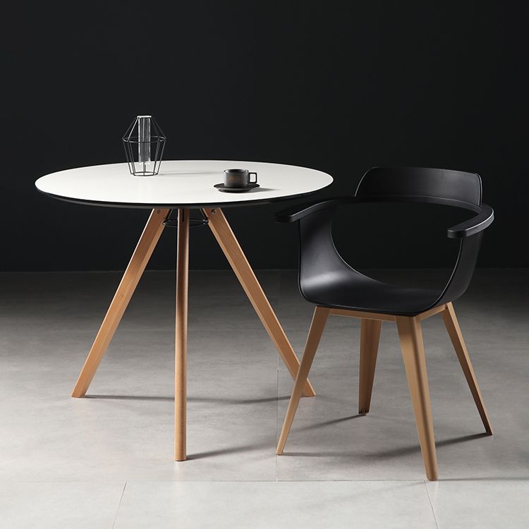 Silla moderna con respaldo abierto, sillones de comedor con patas de metal para cocina