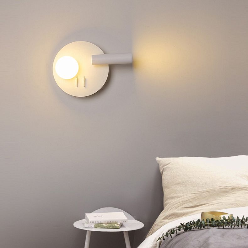 Modern Simplicity Style Bedside Reading Lamp Spotlight Design LED Wall Sconce for Bedroom