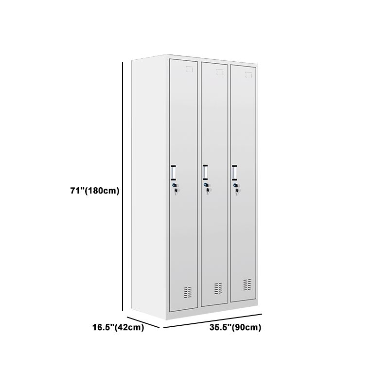Metal Wardrobe Cabinet Contemporary Hinged Wardrobe Armoire for Bedroom