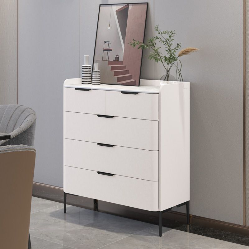 Contemporary Solid Wood Lingerie Chest Bedroom Vertical Storage Chest