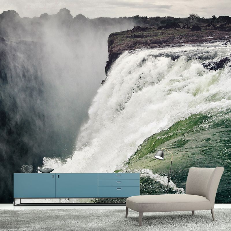 Photography Landscapes Pattern Mildew Wall Mural Horizontalt for Living Room