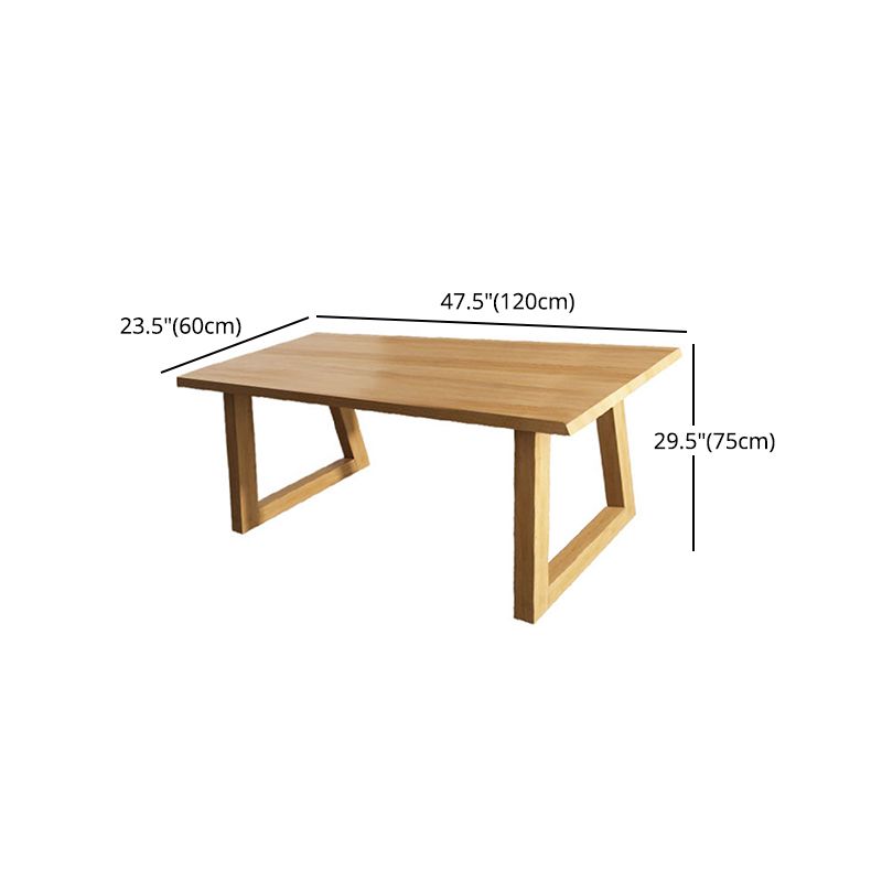 Modern Style 1/4/6 Pieces Dining Bench Set Solid Wood Dining Table and Chairs