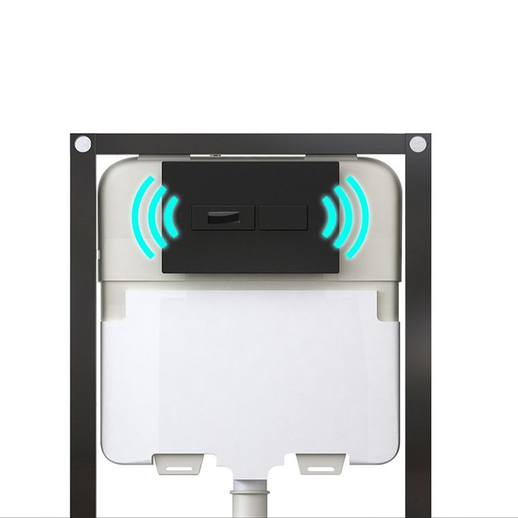 Wall Mount All-In-One Toilet Bowl Porcelain Contemporary Flush Toilet