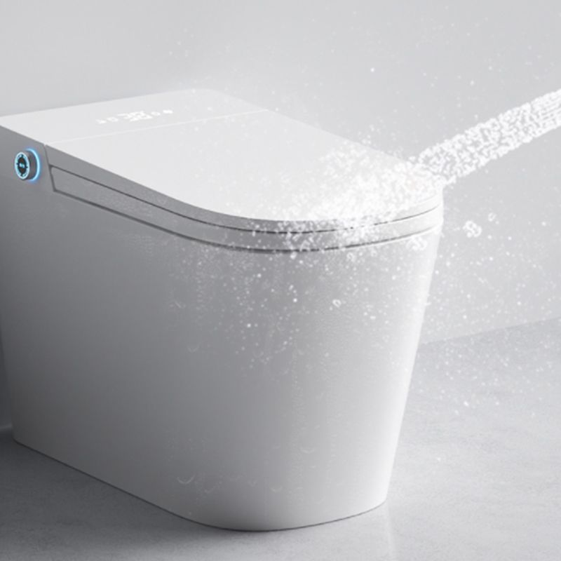 One Piece Toilet Porcelain Modern Toilet Floor Mounted Siphon Jet Urine Toilet