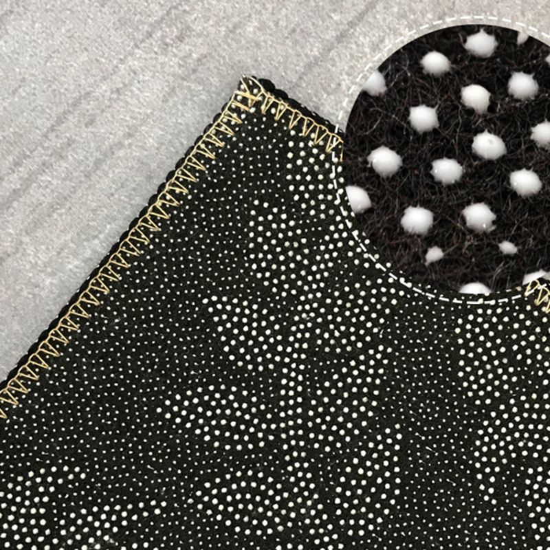 Pink Color Block Rug Polyester Nordic Rug Washable Indoor Rug for Living Room