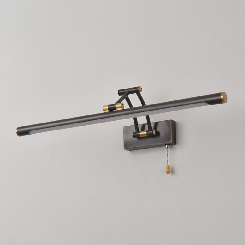 American Brass Vanity Light Straight LED Adjustable Mirror Light for Bathroom