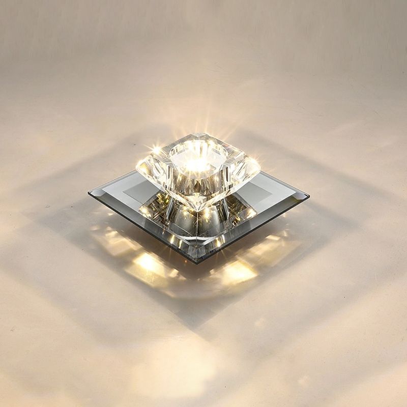 Geometric Flush Mount Light Close to Ceiling Lighting Fixture Modern Flush Mount Ceiling Light