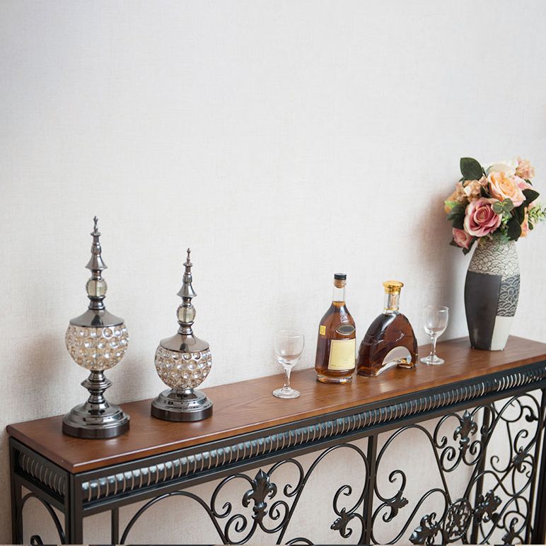 French Country Console Accent Table Antique Finish Console Sofa Table
