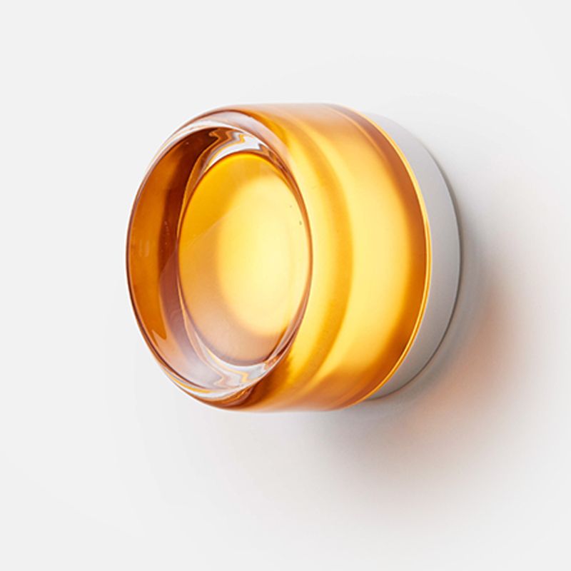 Modern 1 - Light Bath Sconce in Metal and Acrylic Bathroom Vanity Lighting