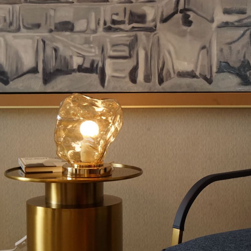 Modern Desk Lamp Glass Table Lighting Fixture for Study Bedroom Sitting Room