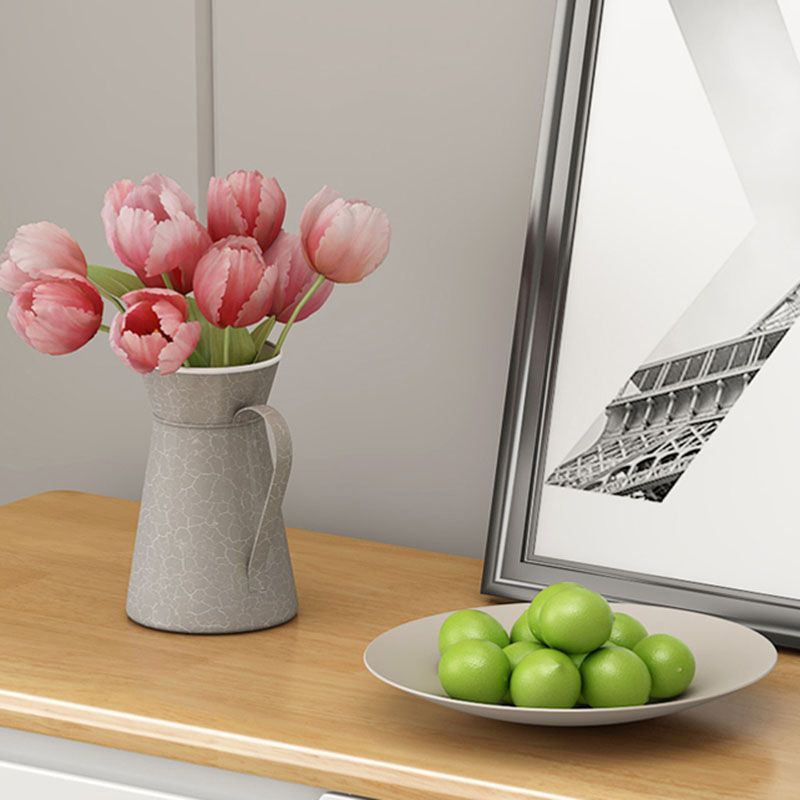 Contemporary Horizontal Double Dresser Wood Storage Dresser for Bedroom