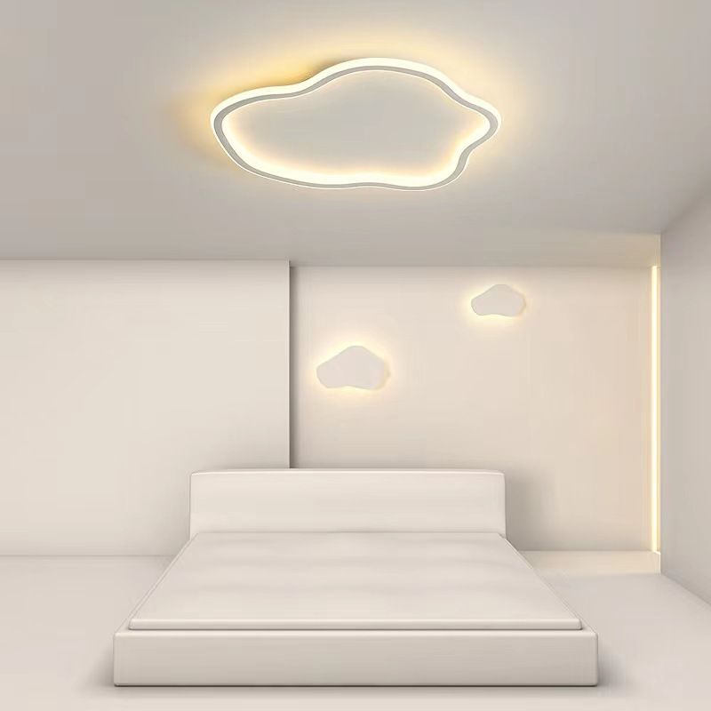 Wolkvormige plafondlamp Noordse metalen LED-inbouwplafondlamp voor slaapkamer