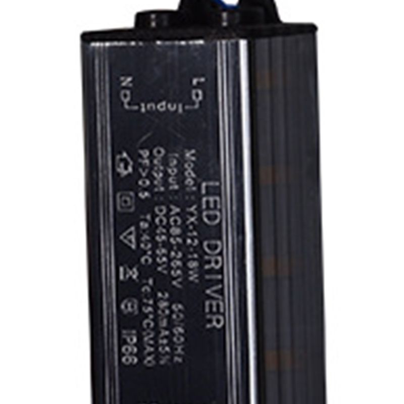 Modern Style Aluminum Wall Light Black Round LED Wall Washer for Outdoors