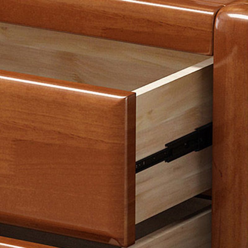 American Traditional Storage Chest Solid Wood Dresser with 3/4/5 Drawers