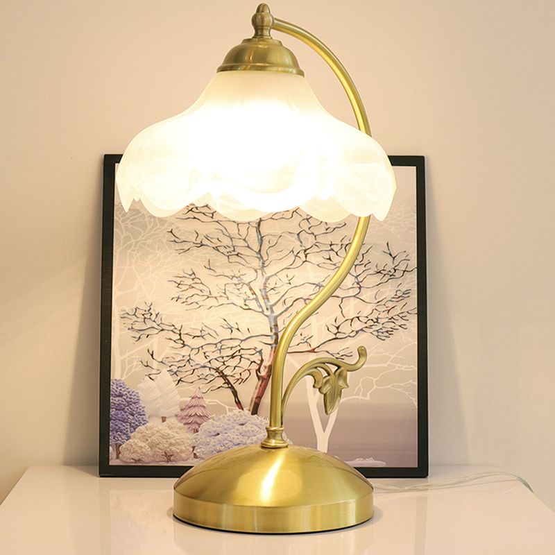Éclairage d'éclairage de bureau domestique créatif en verre de la lampe de ménage pour le salon