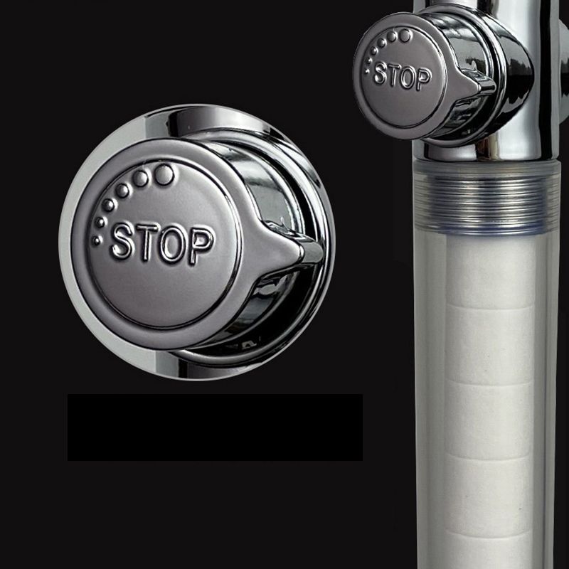 Modern Style Shower Head Wall-mounted Plastic Handheld Shower Head