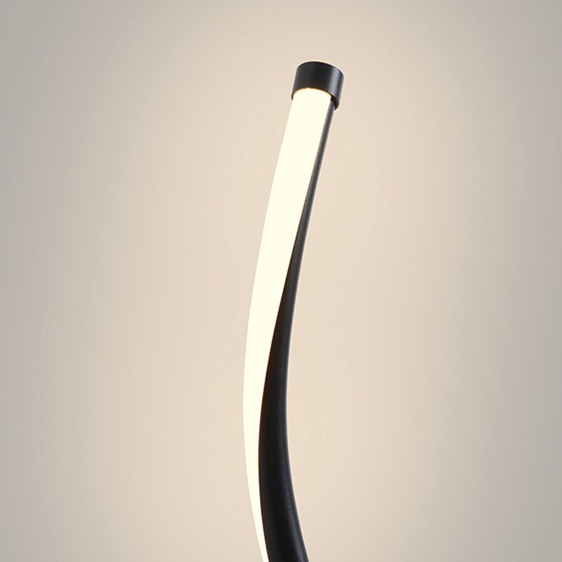 Twist Metal Floor Light Modern Style 1 Light Floor Light Fixtures