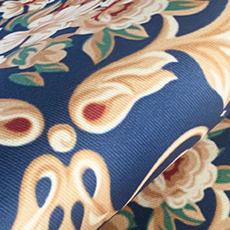 Red Tribal Muster Teppich Shabby Chic Polyester Region Teppich Nicht-Schlupf-Backing Teppich für Wohnzimmer