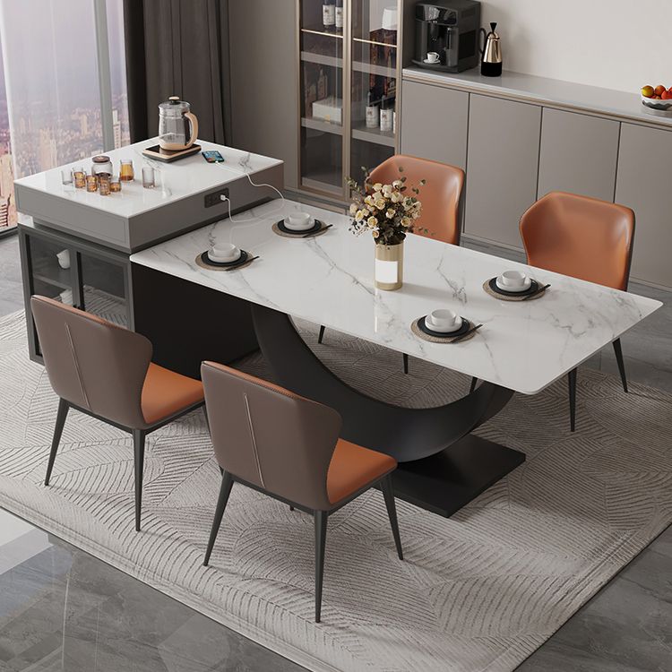 Rectangle Dining Room Table Contemporary Dinner Room Kitchen Table
