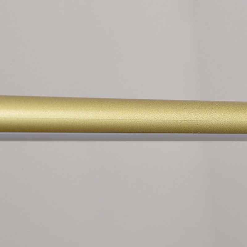 Modern Style Island Light Metal Straight Island Pendant for Dining Room