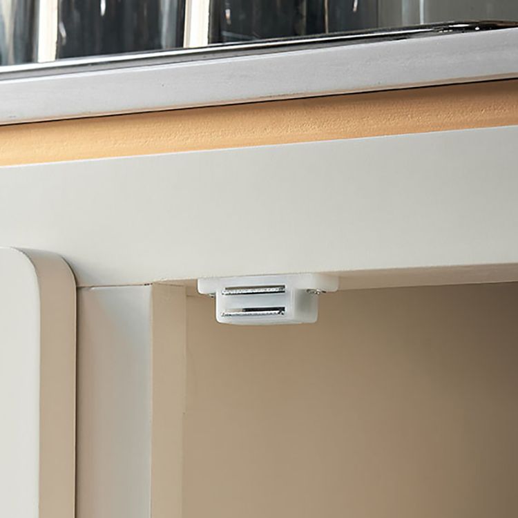 Manufactured Wood Dresser Classic Glam Storage Chest Dresser