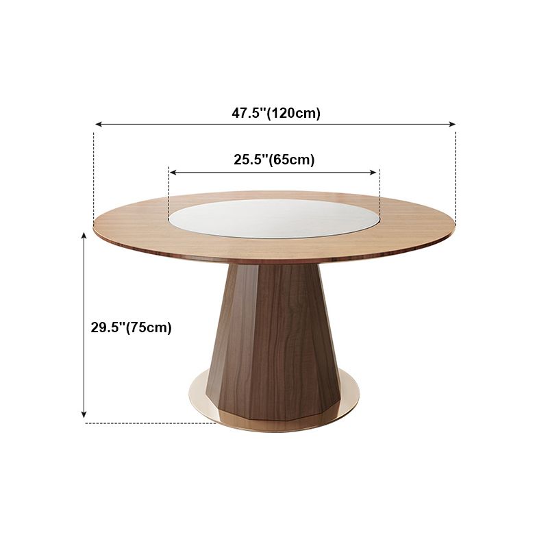 Modern 1/3/5/6/7 Pieces Dining Set Solid Wood Dining Table Set for Dining Areas