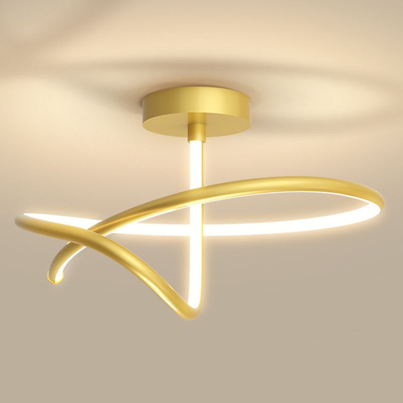 Nuevo Luces de techo LED lineales de estilo moderno, lámpara de montaje empotrado