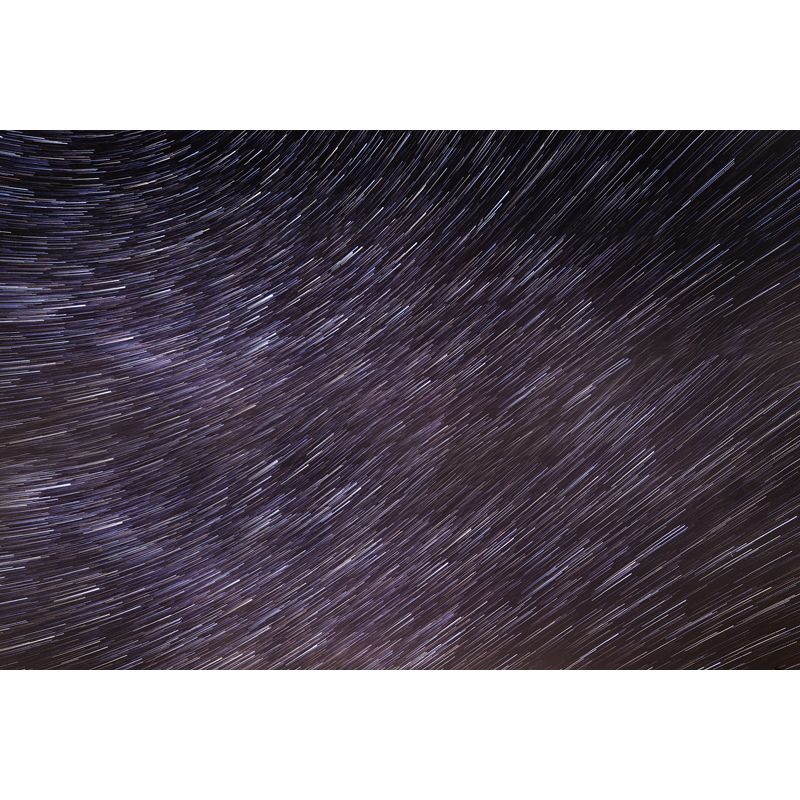 Purple Shooting Stars Wall Mural Water Resistant Wall Decor for Bedroom, Made to Measure