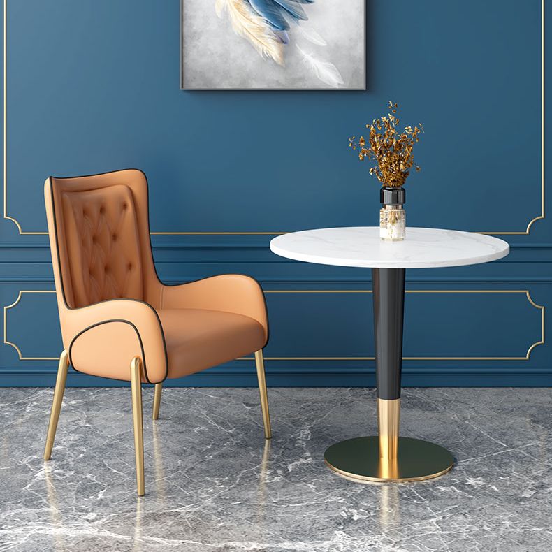 Glam 1/2 Pieces Dining Set Sintered Stone Dining Furniture for Home Use