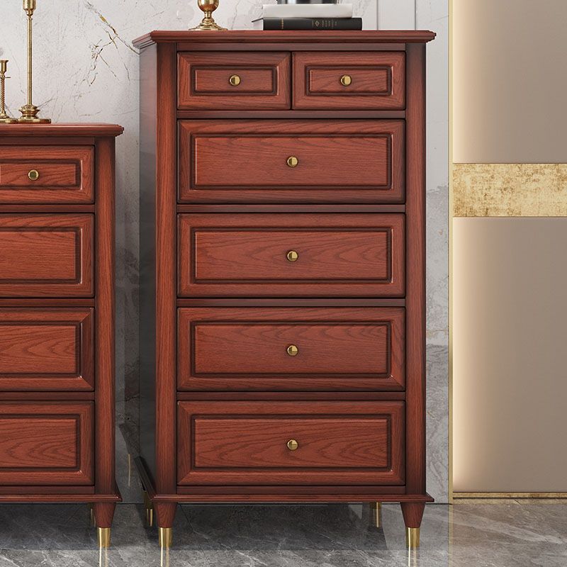 American Traditional Dresser Solid Wood Storage Chest , 16.11" W