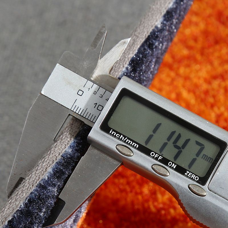 Oranje modern tapijt luipaardpatroon polyester gebied vloerkleurbestendig kleed voor woningdecoratie