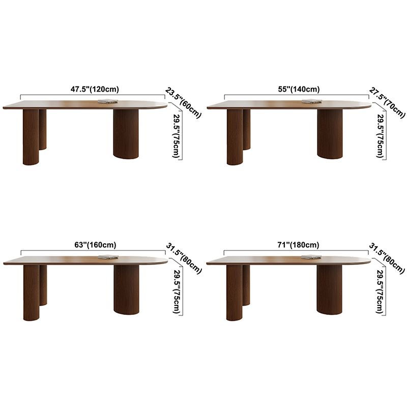Mesa de comedor de estilo moderno colección de comedor de madera maciza de pino para interiores