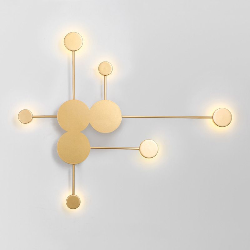 3 Light Linear Wall Light Fixtures Modern Wall Sconce Lighting Metal Sconce Light