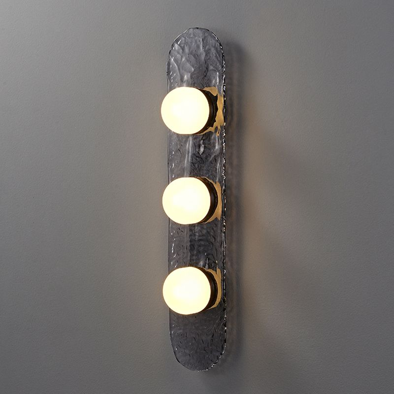 Nordic Style Wall Light Ellipse Shape Wall Lamp with Acrylic Shade for Bedroom