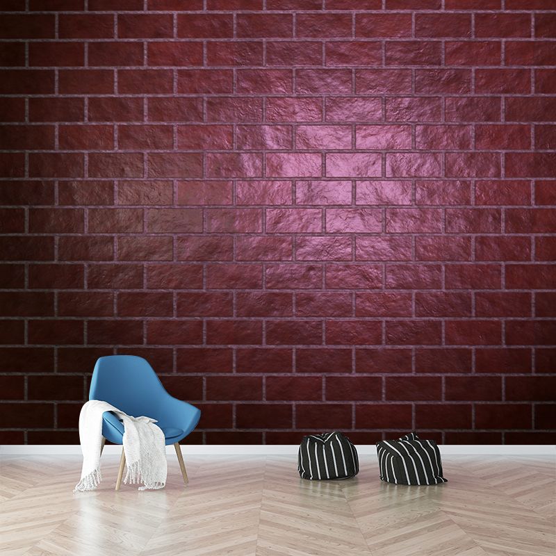 Brick Wall Mural Stain Resistant Living Room Wall Decor, Made to Measure