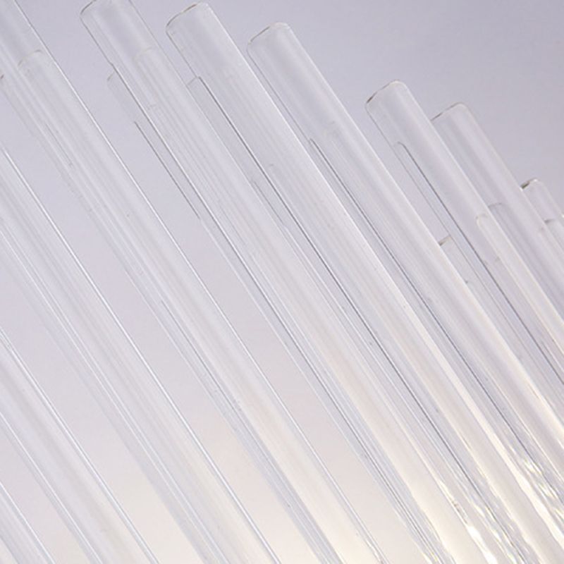 2-Light Golden Contemporary Crystal Unique Shaded Bathroom Vanity Light