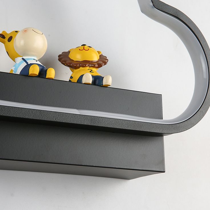 Stile moderno le lampade geometriche di scarico geometrico Metal 1 Idee di illuminazione a parete di luce