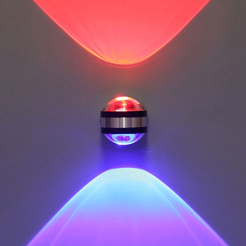 Contemporary Style Geometric Wall Mounted Lamps Metal Multi Lights Wall Lighting