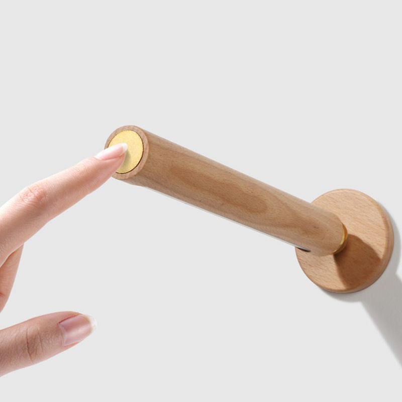 Rotabile 1 tubi chiari Luci di applique da parete Prontoni in legno moderno per camera da letto