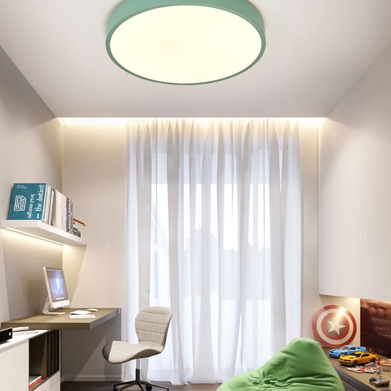 Acrylic Circular Flush Mount Ceiling Lights Modern Flush Mount Lamp