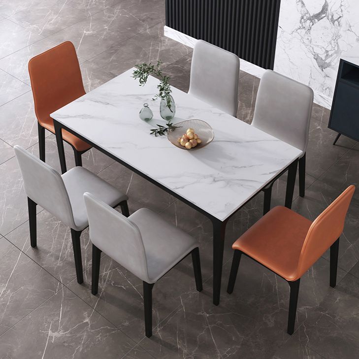 Silla auxiliar industrial tapizada para el hogar Parsons Silla de comedor con acabado mate (juego de 2)