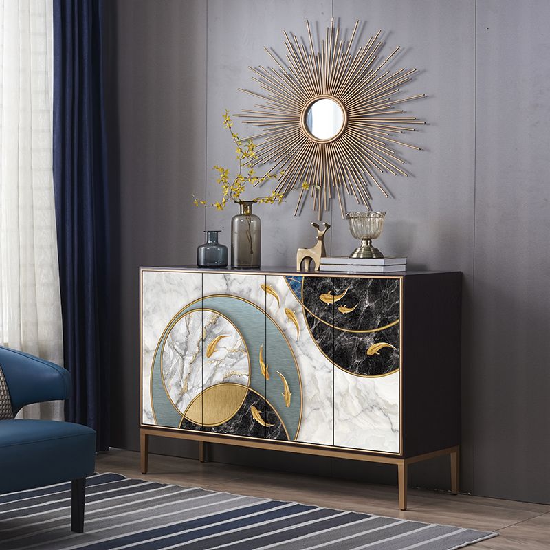 Classic Glam Dresser Solid Wood Storage Chest Dresser , 15.6 Inch Width