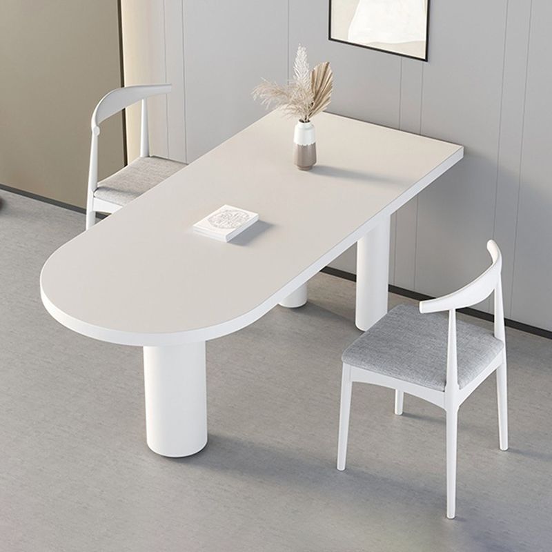 Solid Wood Dining Table Simplicity Style Dining Site Table with 3-foot