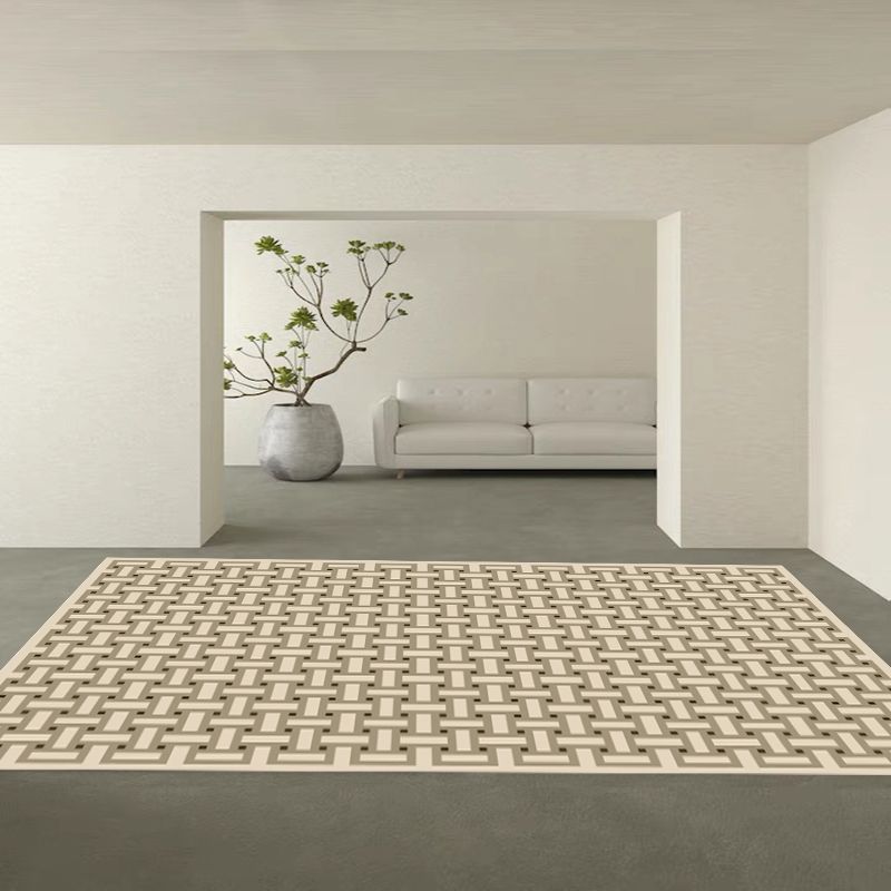 Modern Harlequin Pattern Carpet Polyester Rug Stain Resistant Area Carpet for Home Decoration