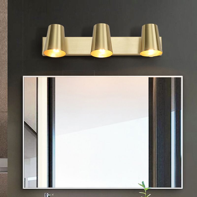 Lampade a sconde Golden Postmodern Lampada a parete multipla per soggiorno camera da letto