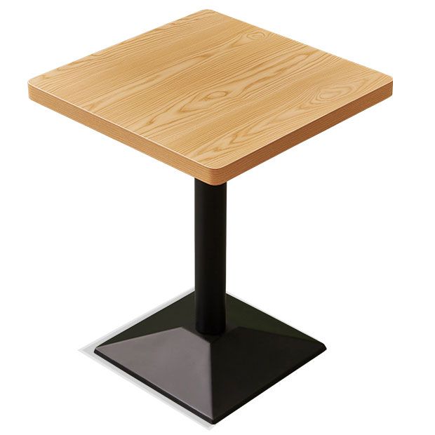 Table à manger de style industriel maison de cuisine meubles avec base en métal