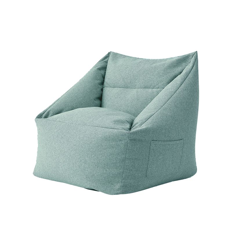 Linen Barrel Accent Chair 25.98" L x 25.98" W x 27.55" H Washable Chair with Storage