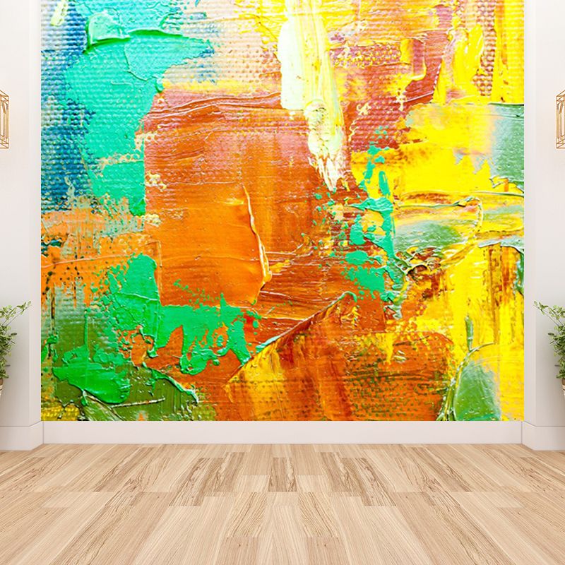 Klassische Ölgemälde-Wandmalerei in Pastellfarben, dekorative Wandkunst für das Wohnzimmer