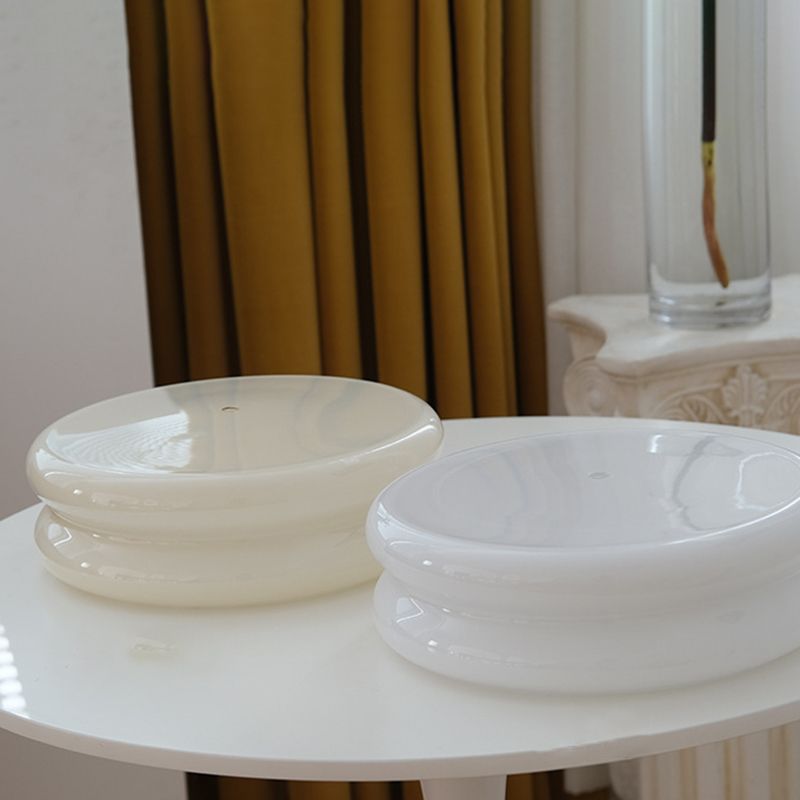 Flush Ceiling Lights Modern Flush Mount Lighting in White Finish for Living Room