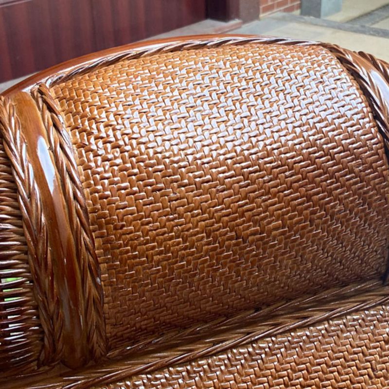 Traditional Recliner Chair Rattan/Wicker Recliner Chair for Living Room